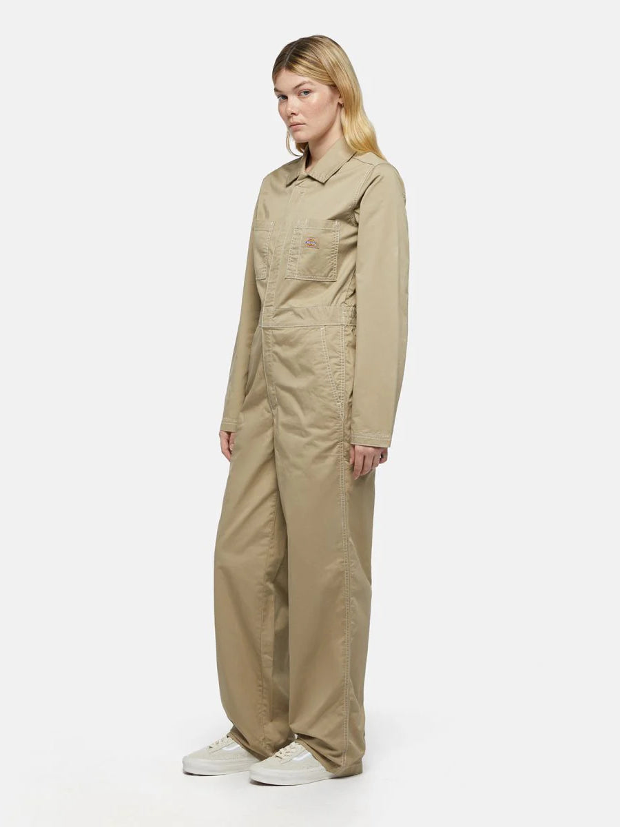 DICKIES SUN PRAIRIE COVERALLS KHAKI