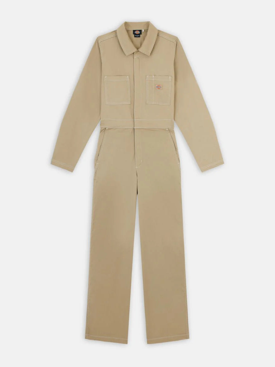 DICKIES SUN PRAIRIE COVERALLS KHAKI