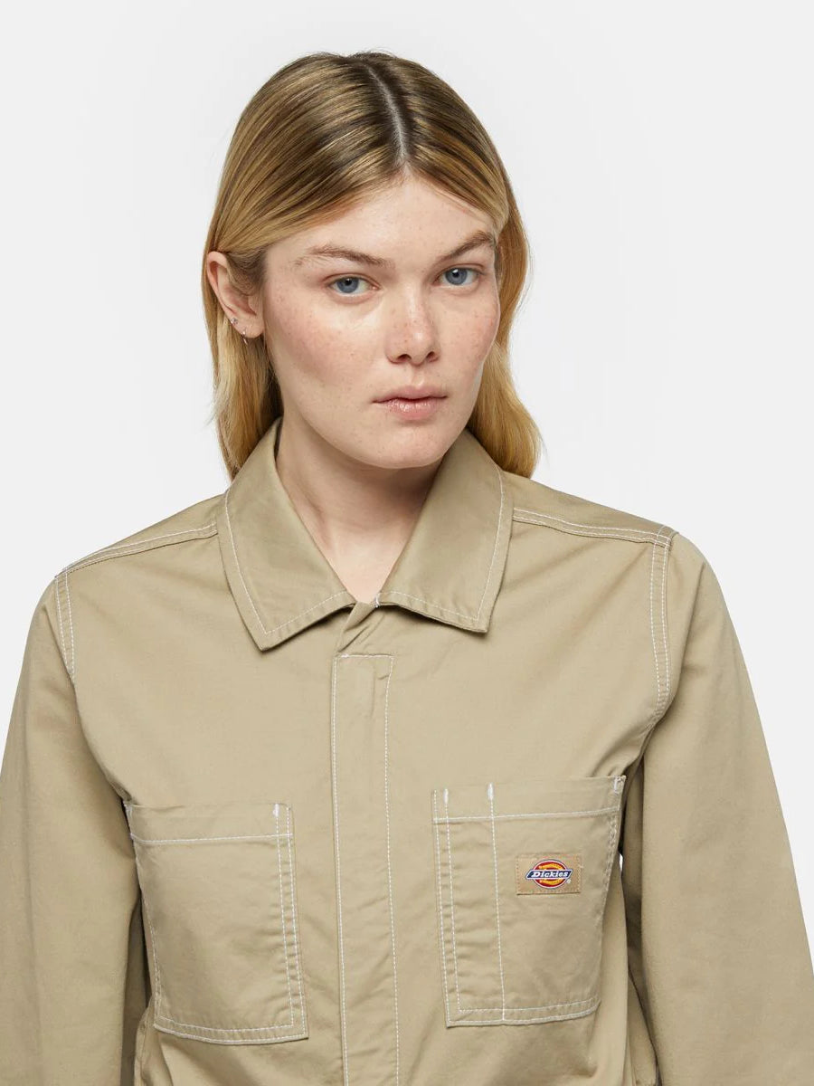 DICKIES SUN PRAIRIE COVERALLS KHAKI