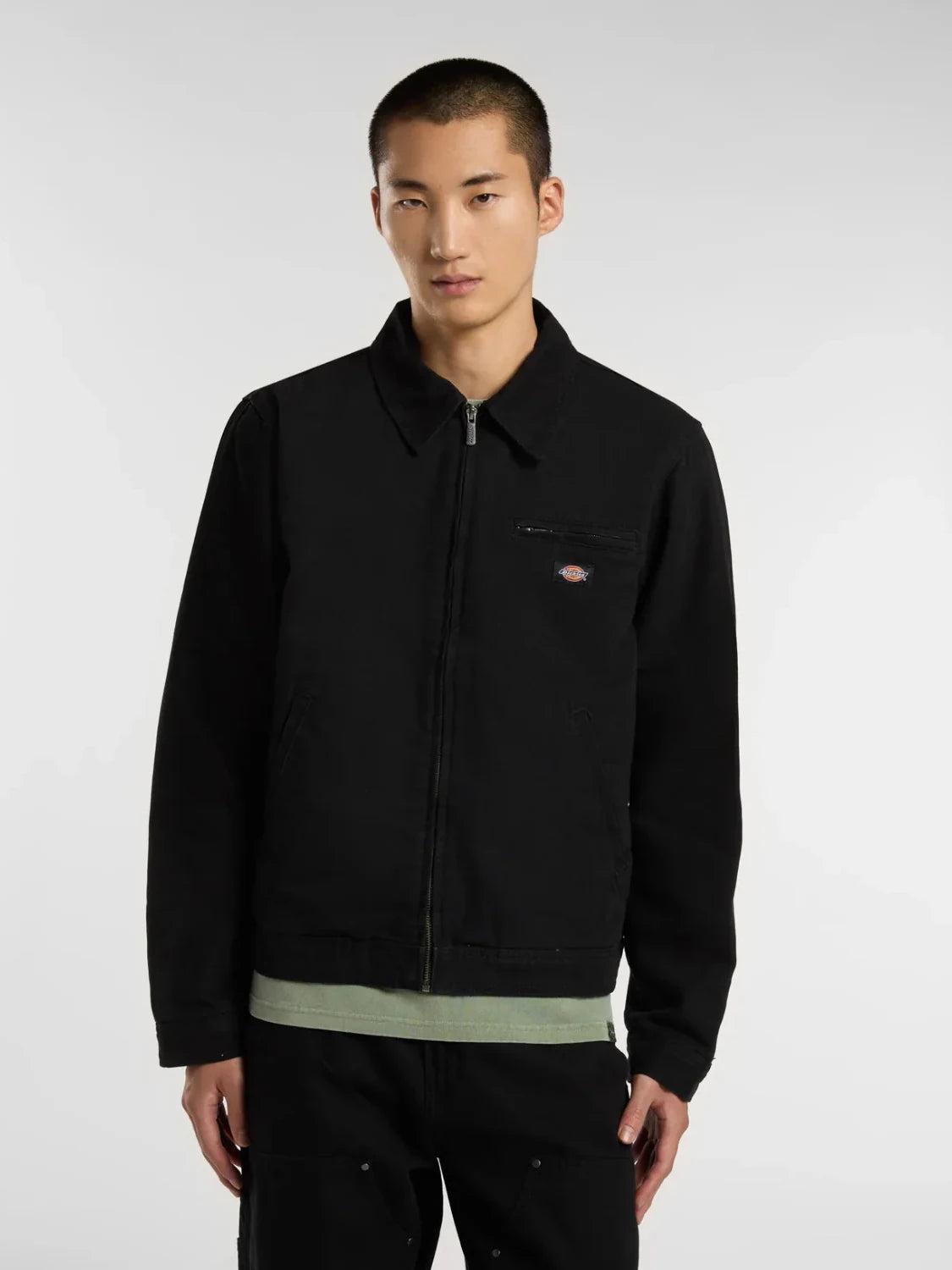 DICKIES PAINTER CANVAS JACKET BLACK