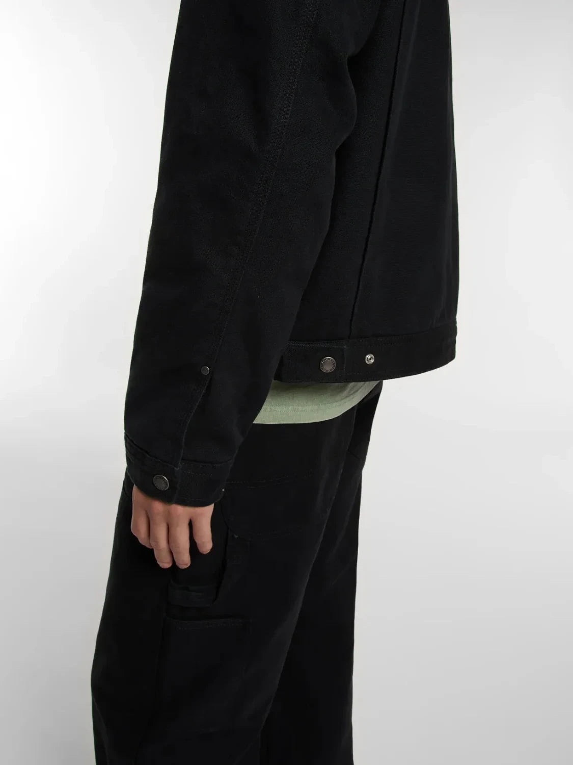 DICKIES PAINTER CANVAS JACKET BLACK