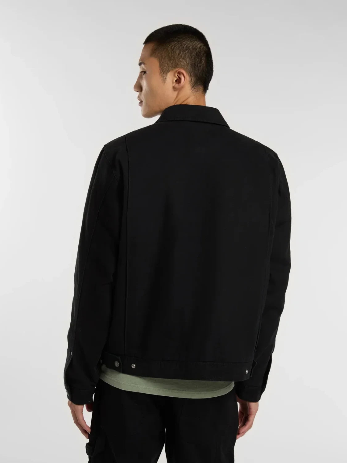 DICKIES PAINTER CANVAS JACKET BLACK