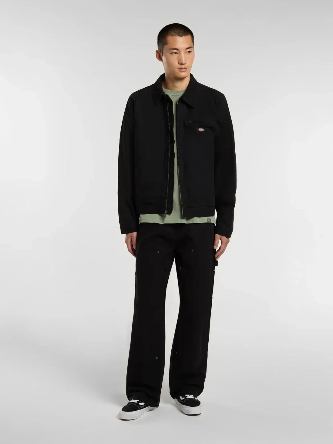 DICKIES PAINTER CANVAS JACKET BLACK