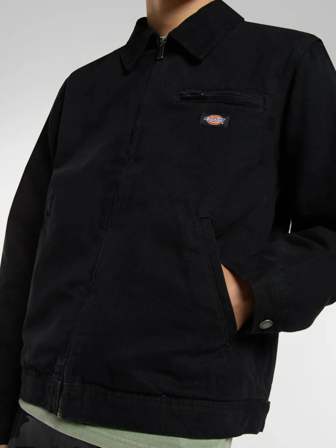 DICKIES PAINTER CANVAS JACKET BLACK