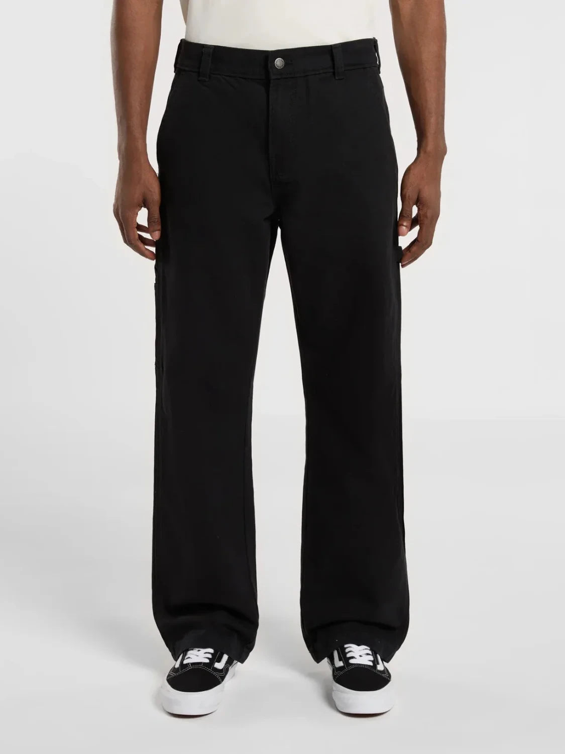 DICKIES CARPENTER CANVAS PANT BLACK