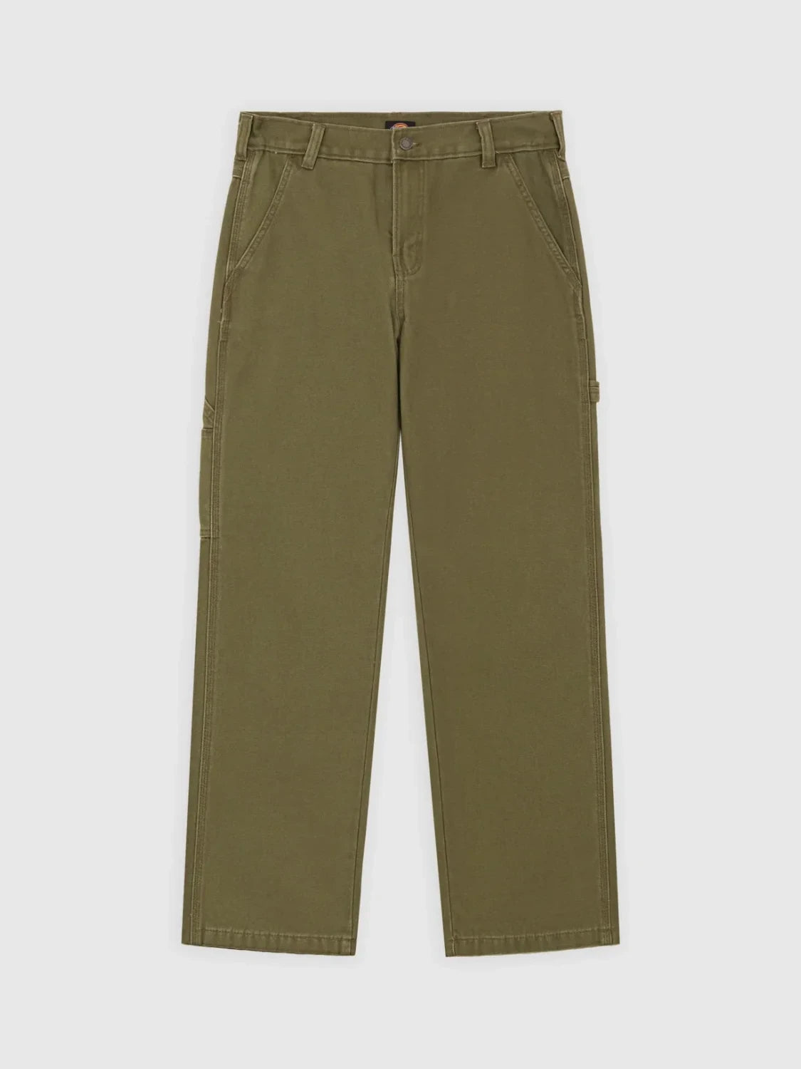 DICKIES CANVAS CARPENTER PANT MILITARY GREEN