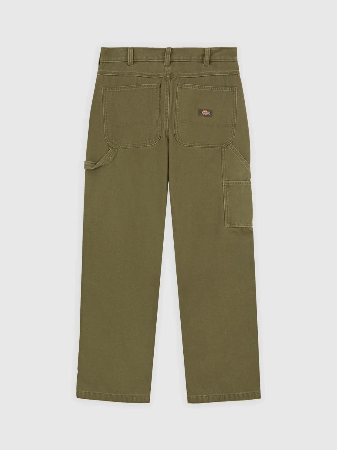 DICKIES CANVAS CARPENTER PANT MILITARY GREEN