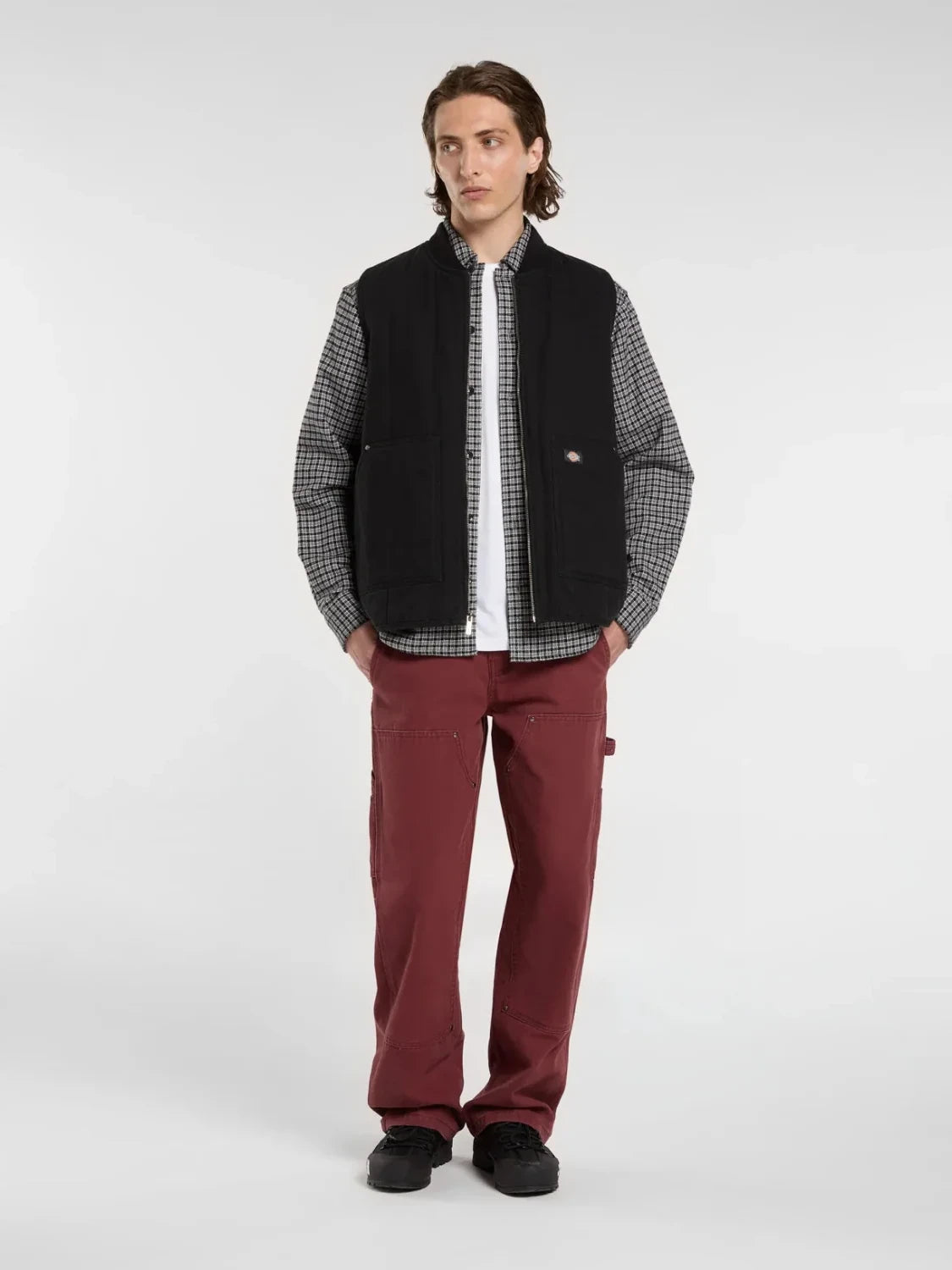 DICKIES DOUBLE KNEE CANVAS CARPENTER PANT ANDORRA