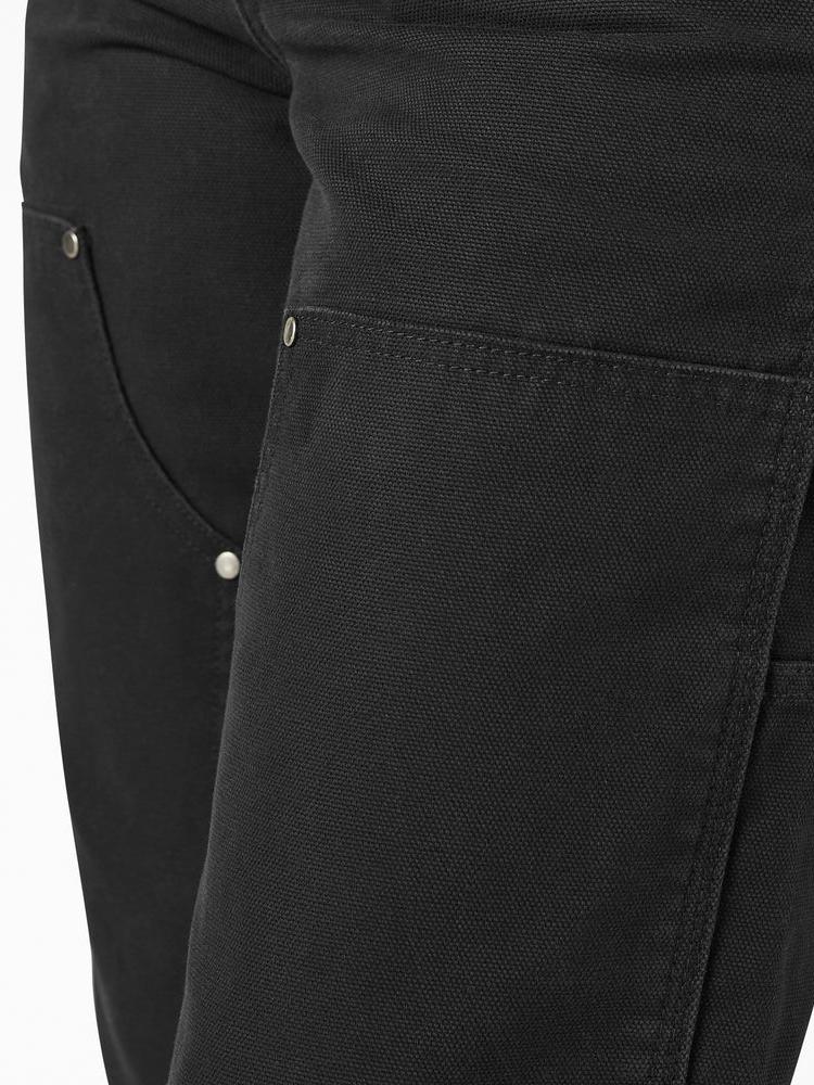 DICKIES DOUBLE KNEE CANVAS PANT BLACK