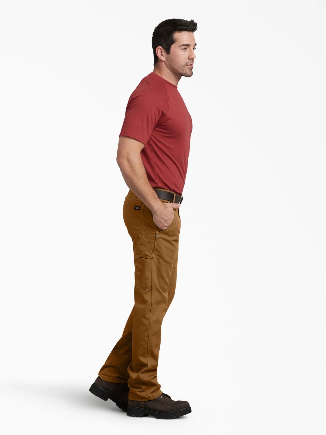 DICKIES REGULAR FIT DUCK CARPENTER PANT BROWN DUCK