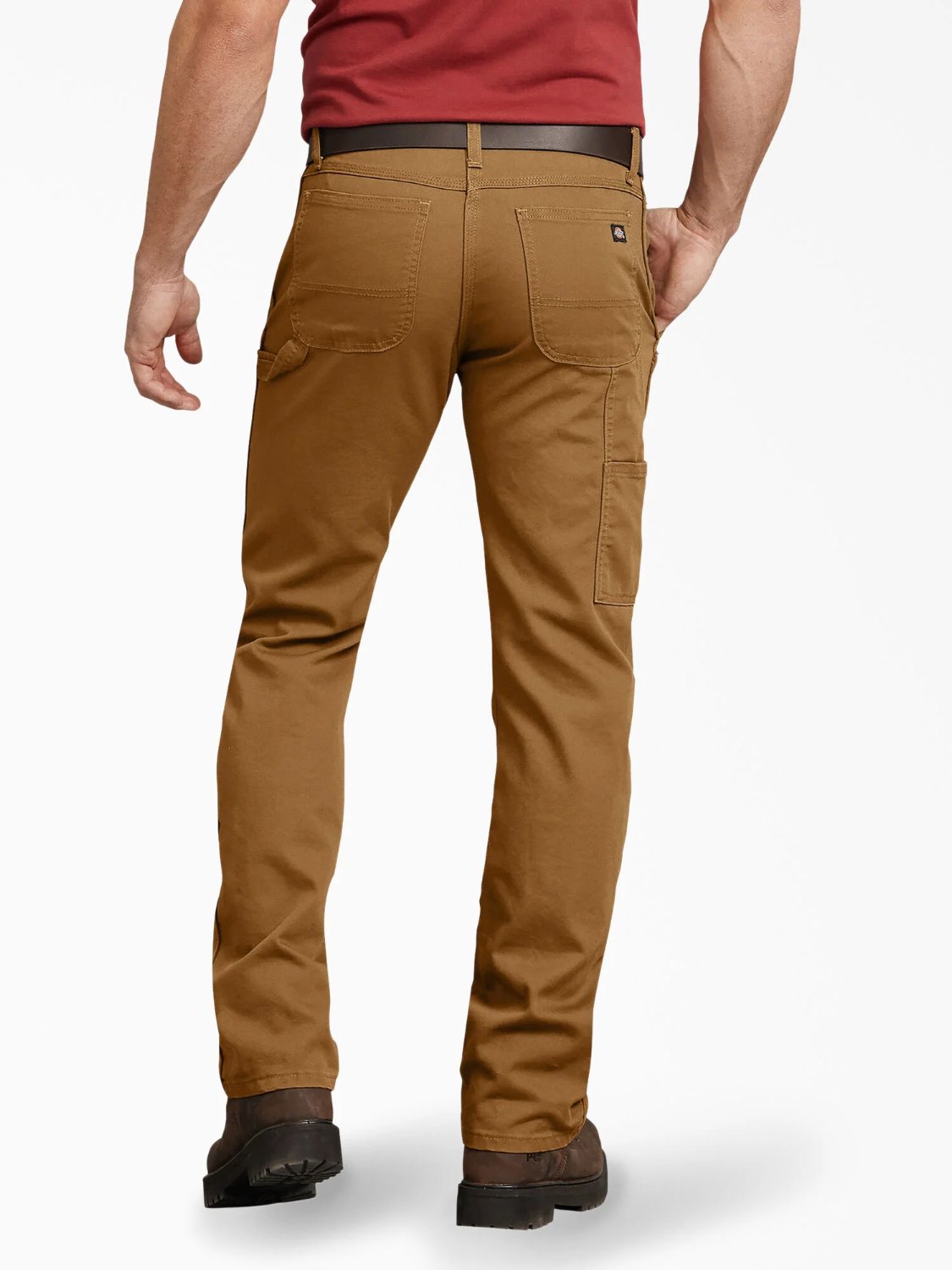 DICKIES REGULAR FIT DUCK CARPENTER PANT BROWN DUCK