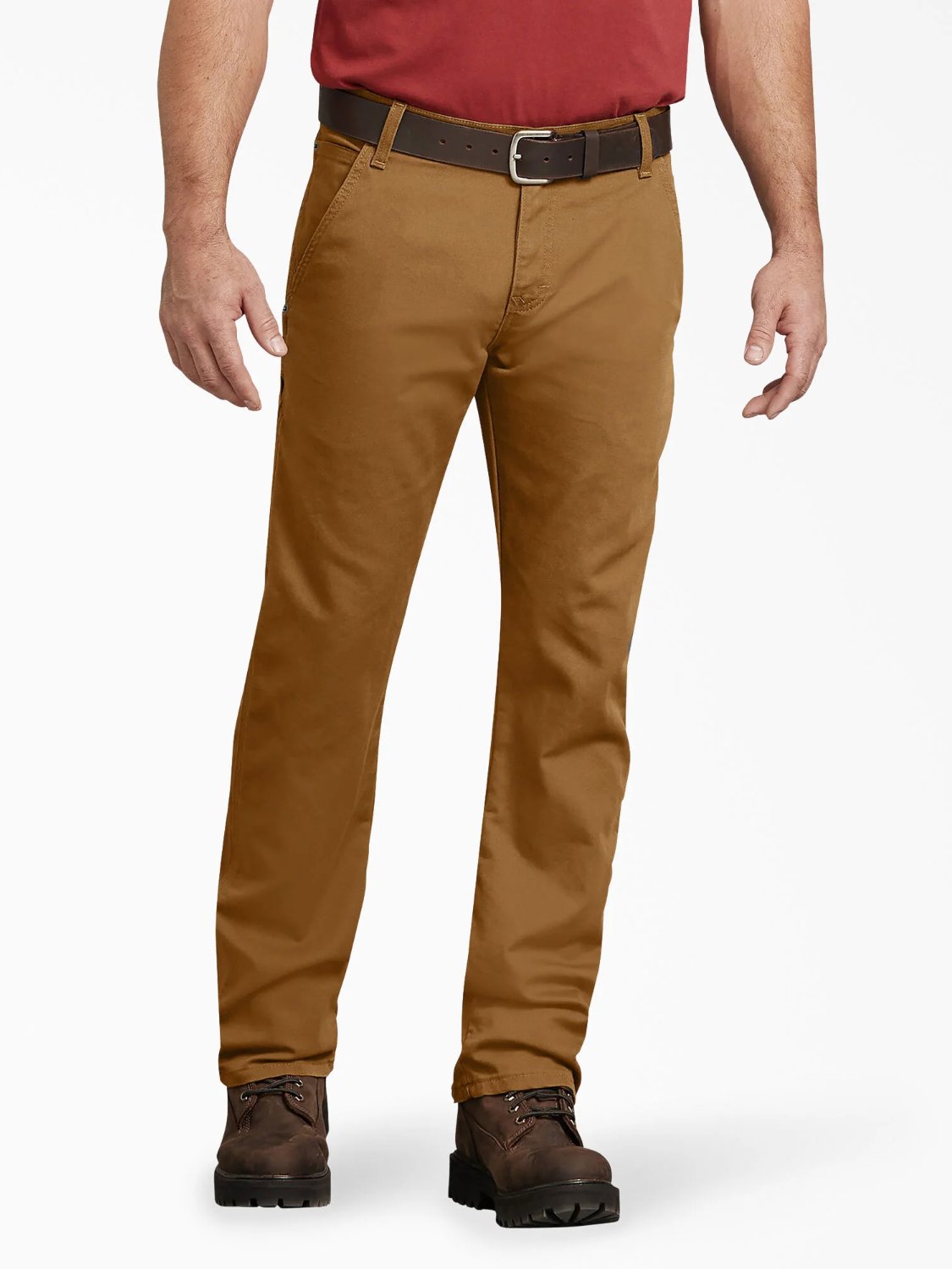 DICKIES REGULAR FIT DUCK CARPENTER PANT BROWN DUCK