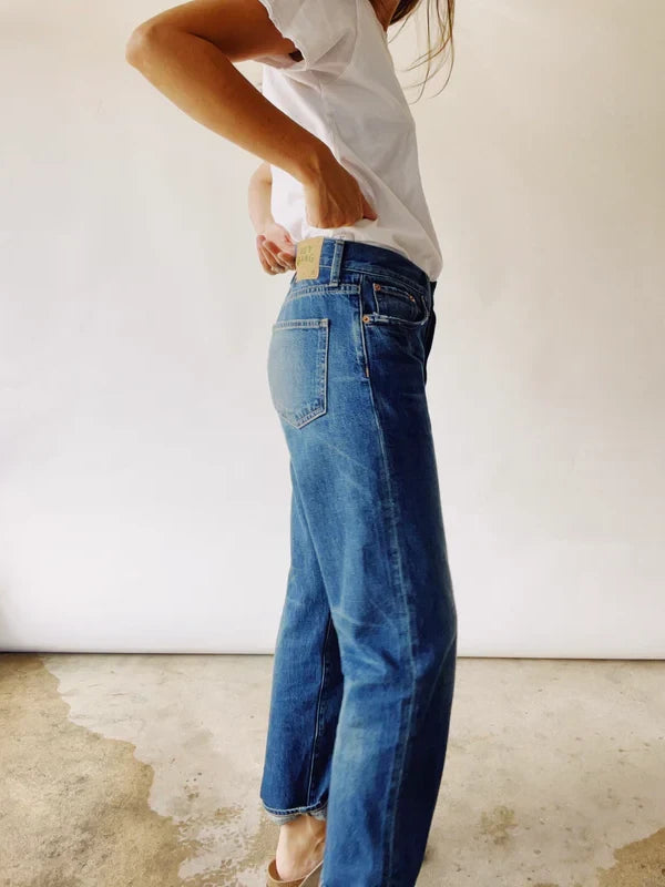 HEY GANG LOOSE CROP RICHMAN WASH