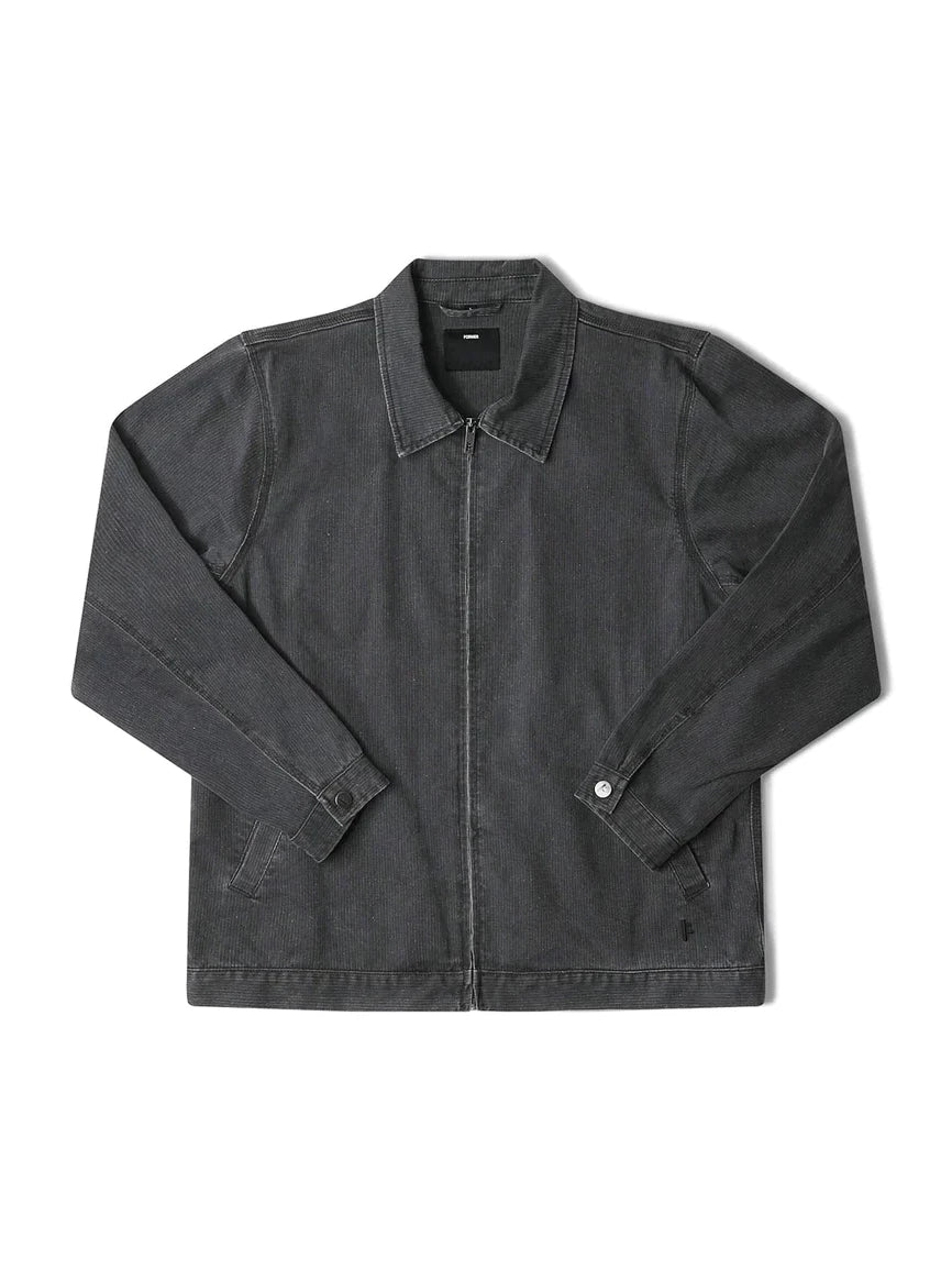FORMER DISTEND JACKET CHARCOAL PIN