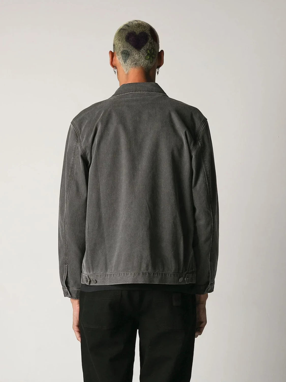 FORMER DISTEND JACKET CHARCOAL PIN