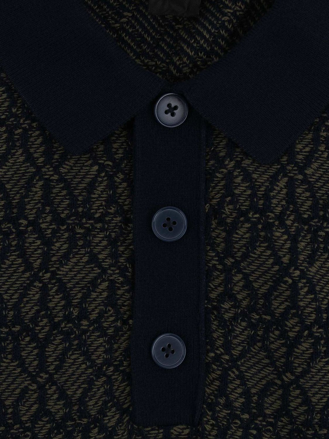 FORMER EXPANSION KNIT POLO ARMY NAVY