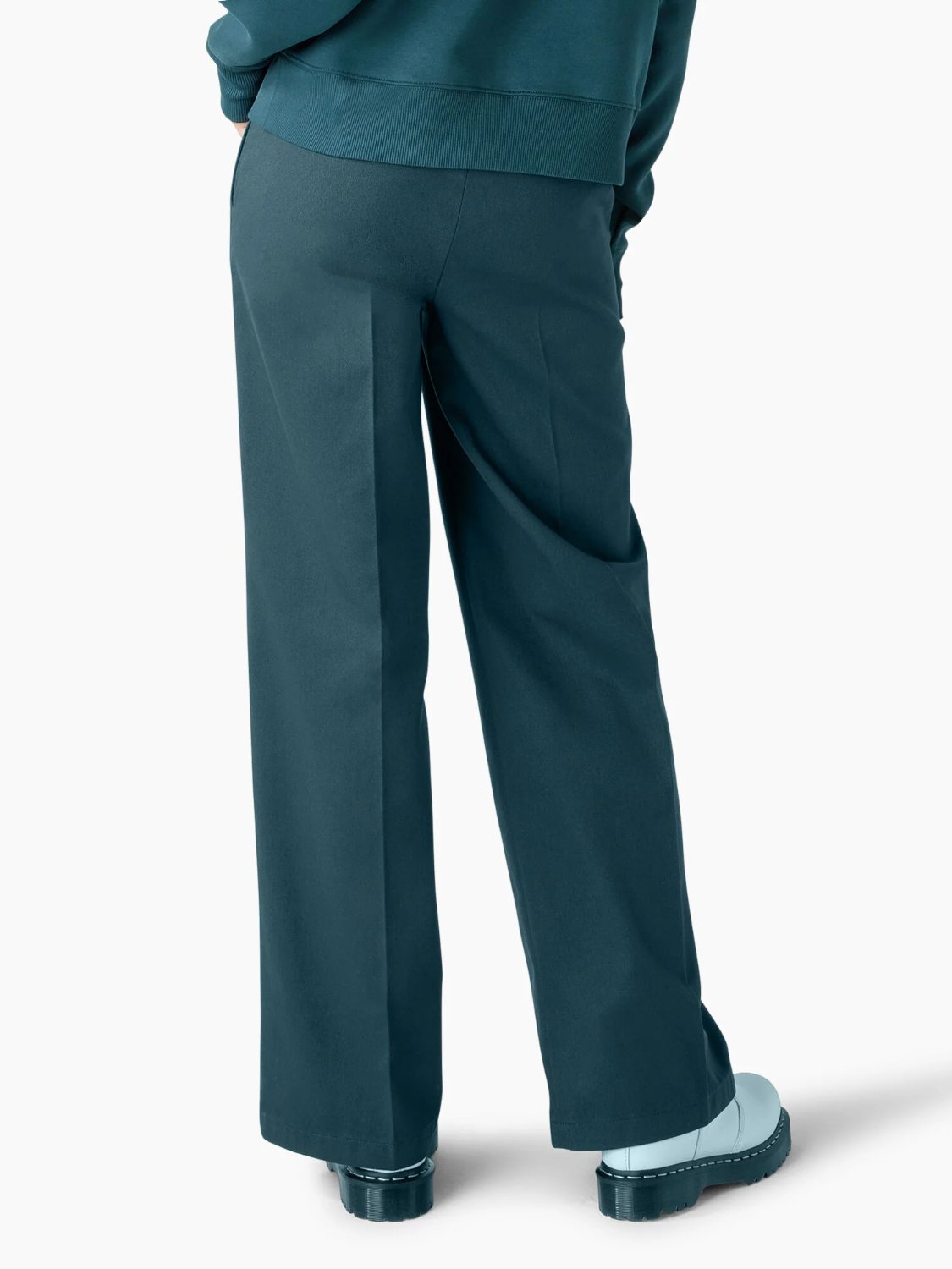DICKIES WIDE LEG WORK PANT REFLECTING POND