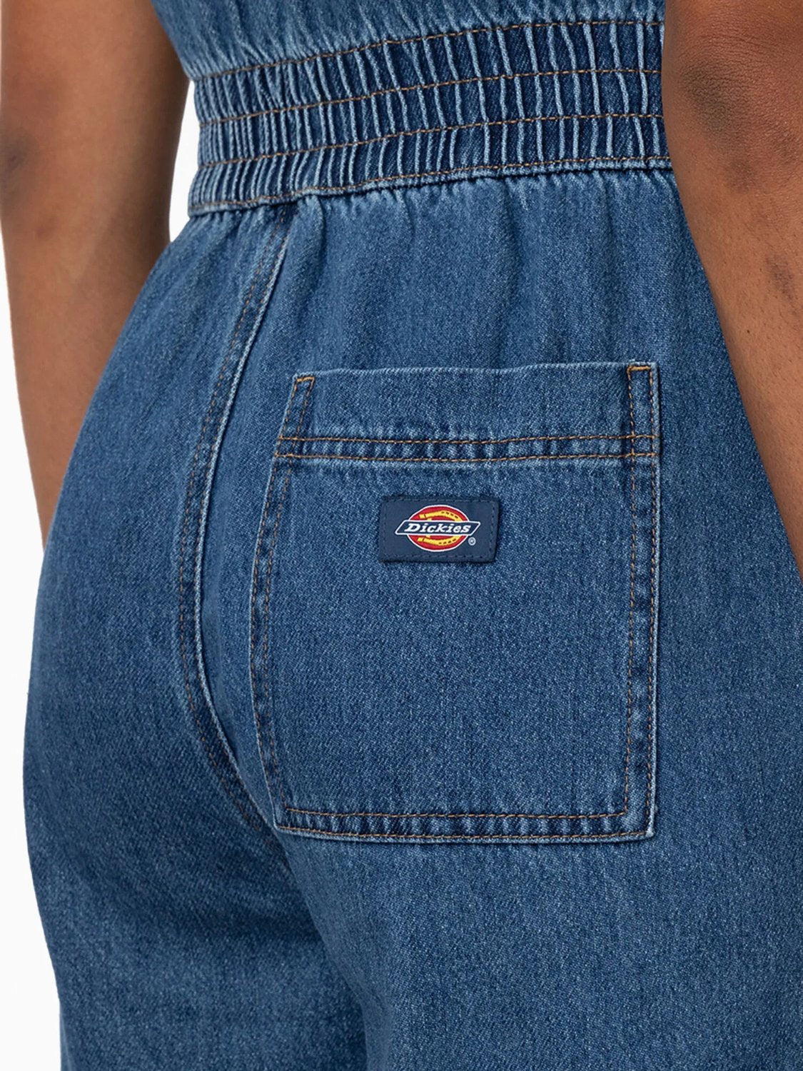 DICKIES HOUSTON DENIM COVERALL CLASSIC BLUE