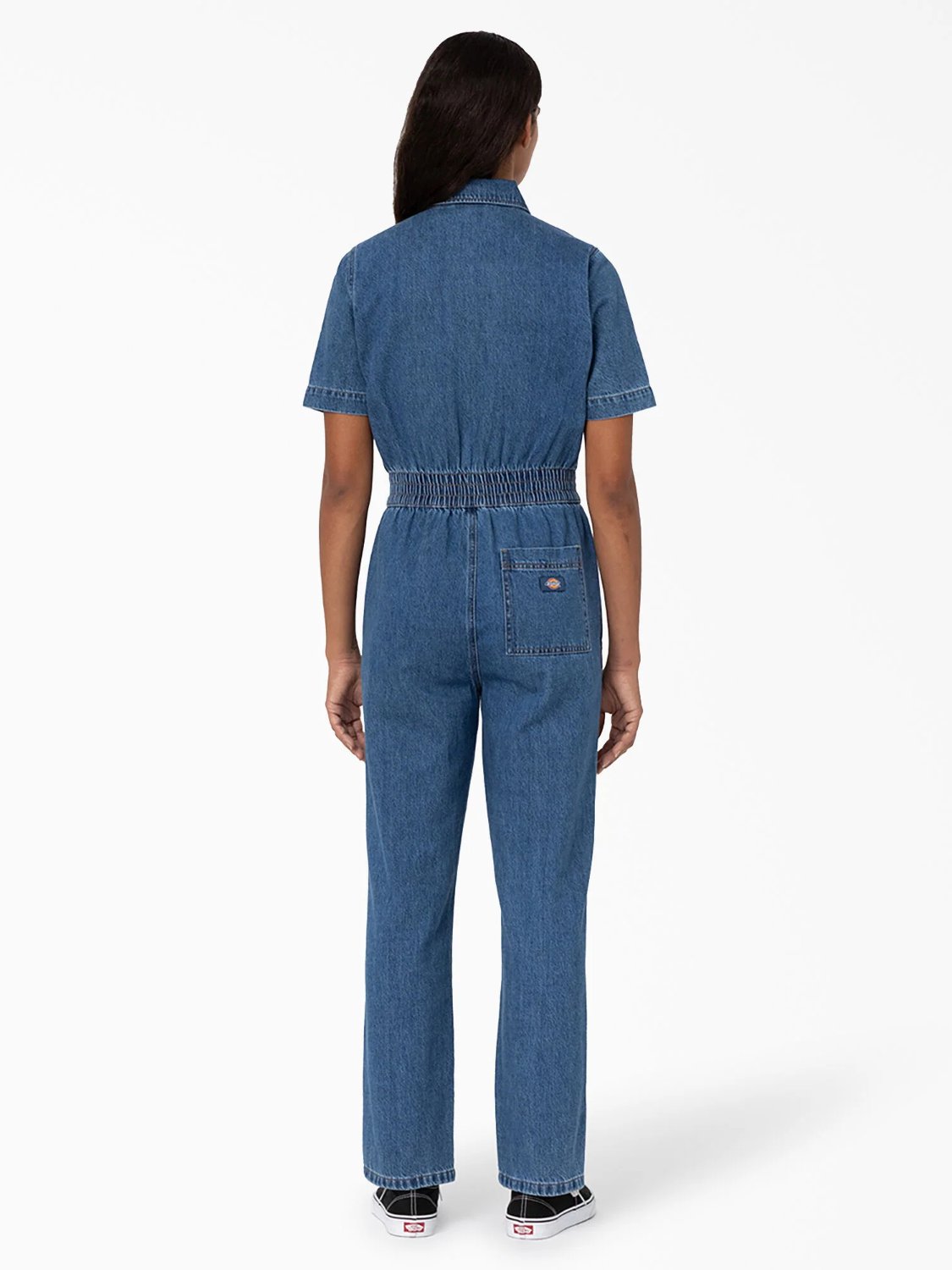 DICKIES HOUSTON DENIM COVERALL CLASSIC BLUE