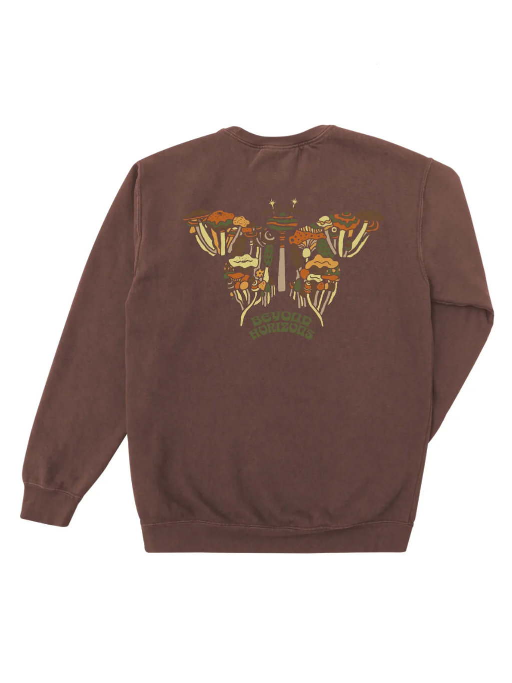 DARK SEAS HORIZONS CREWNECK CLAY