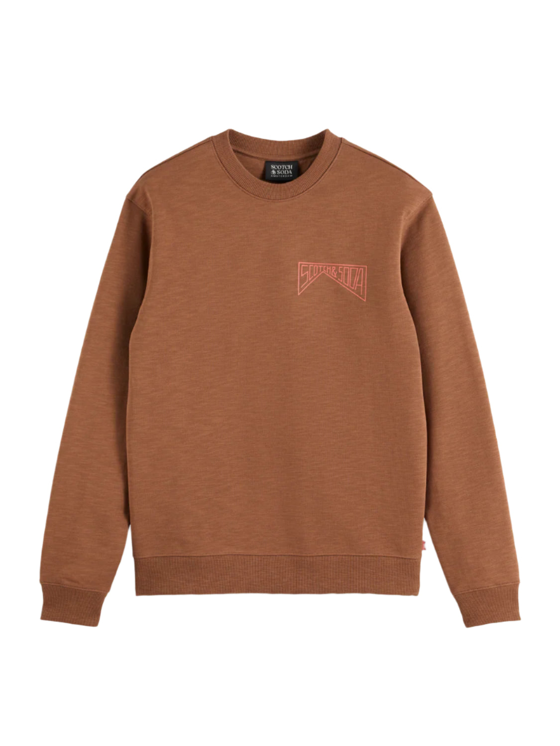 S&S LOGO SWEATSHIRT SOFT SILT