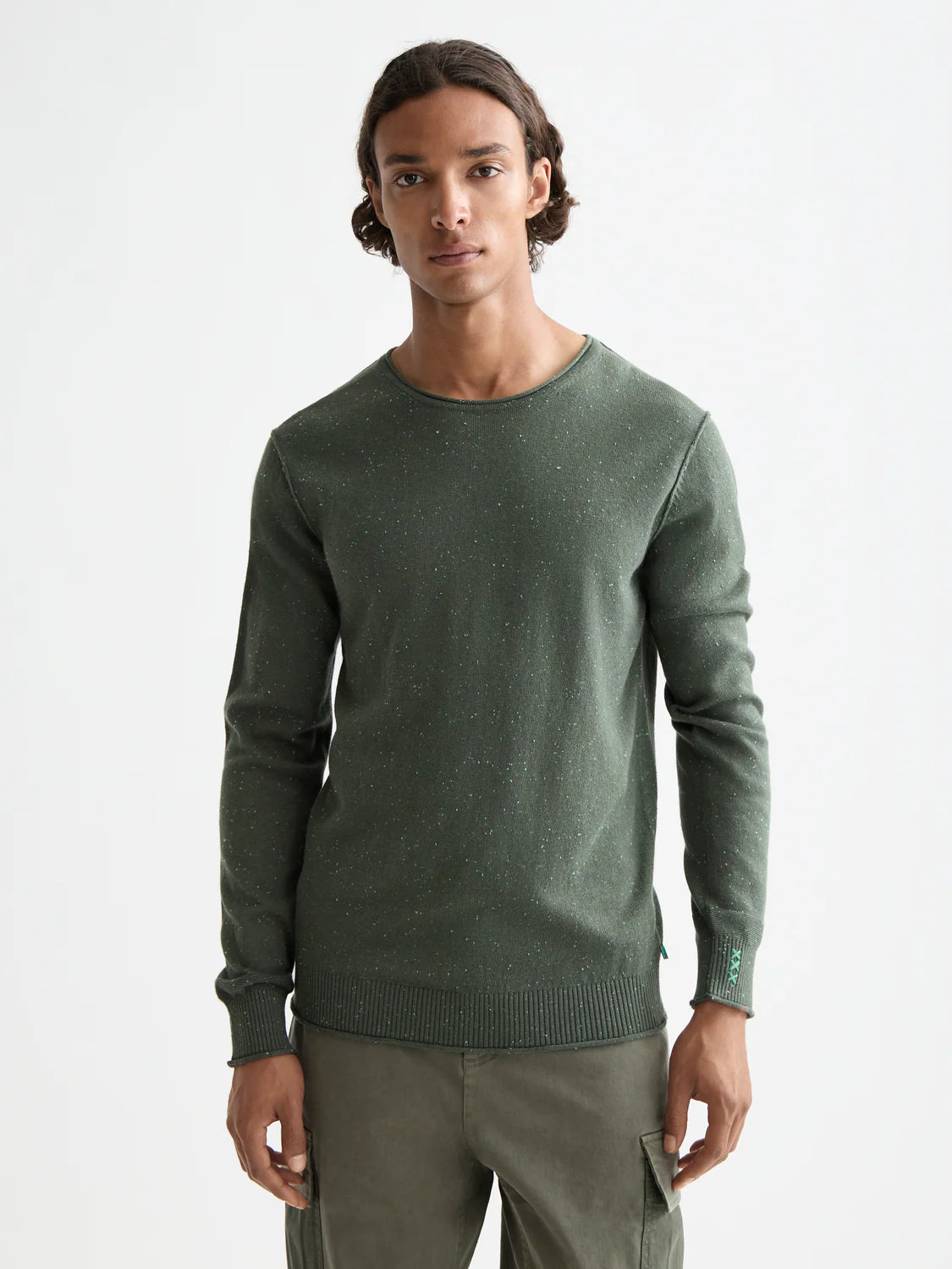 S&S NEPS WOOL BLEND PULLOVER THYME