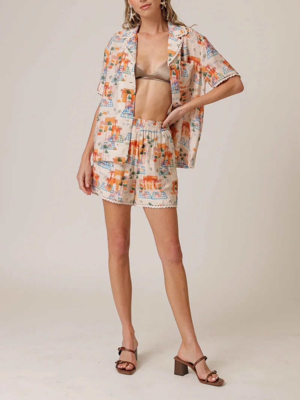 LINE & DOT PAYTON SHORTS MULTI
