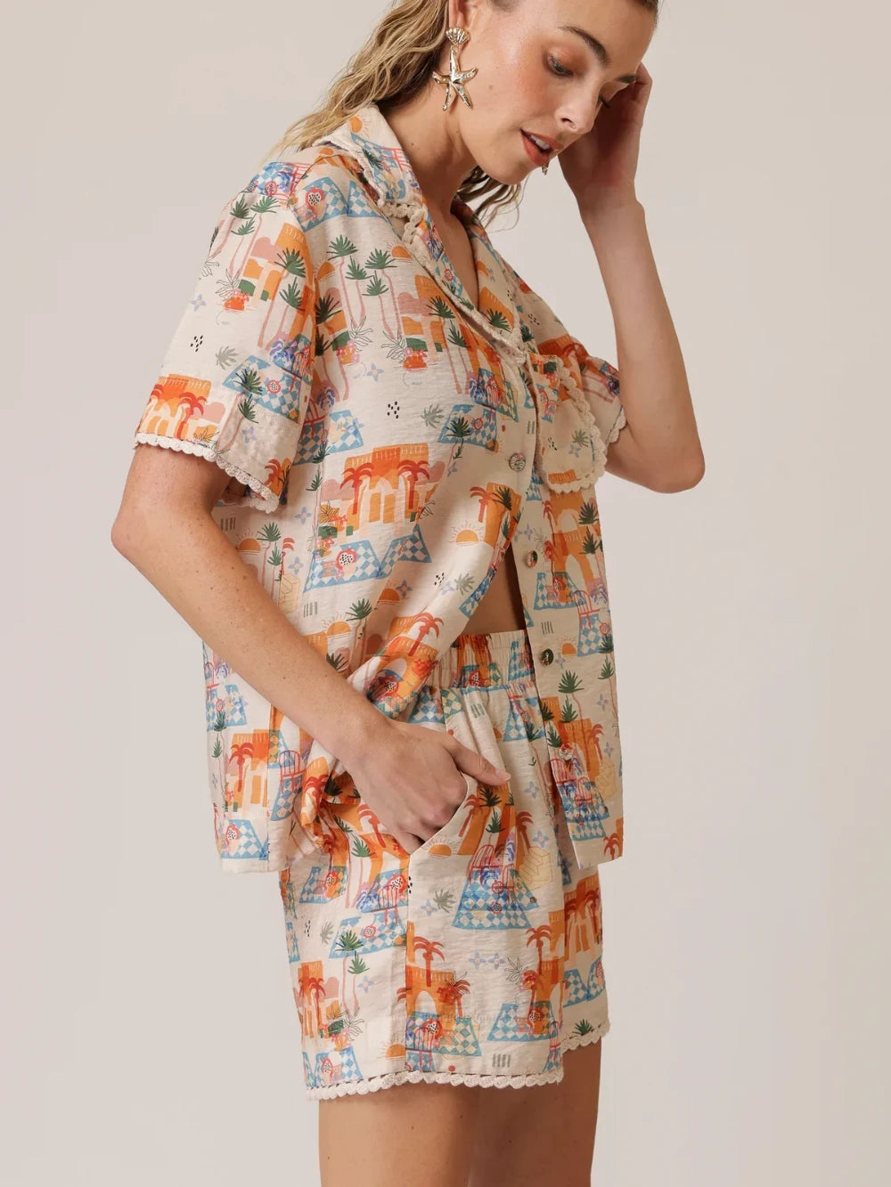 LINE & DOT PAYTON SHORTS MULTI
