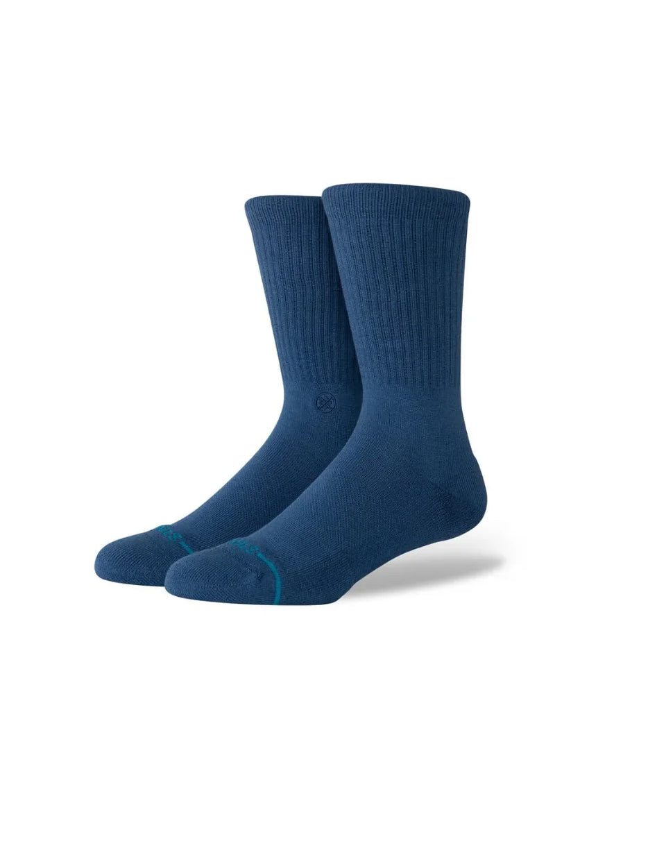 STANCE ICON CREW SOCKS DARK ROYAL