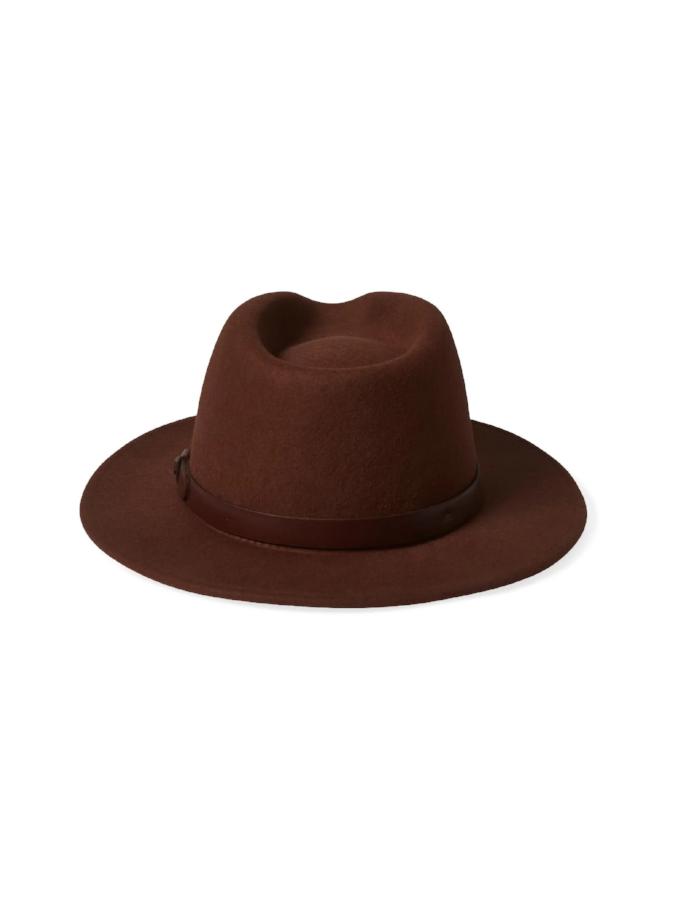 BRIXTON MESSER FEDORA SEPIA