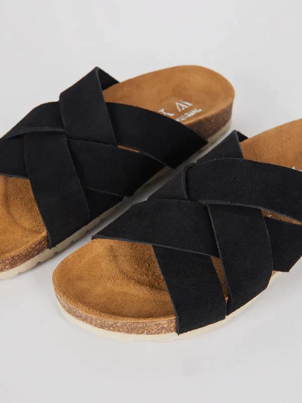 INTENTIONALLY BLANK MIGHTY SANDAL BLACK