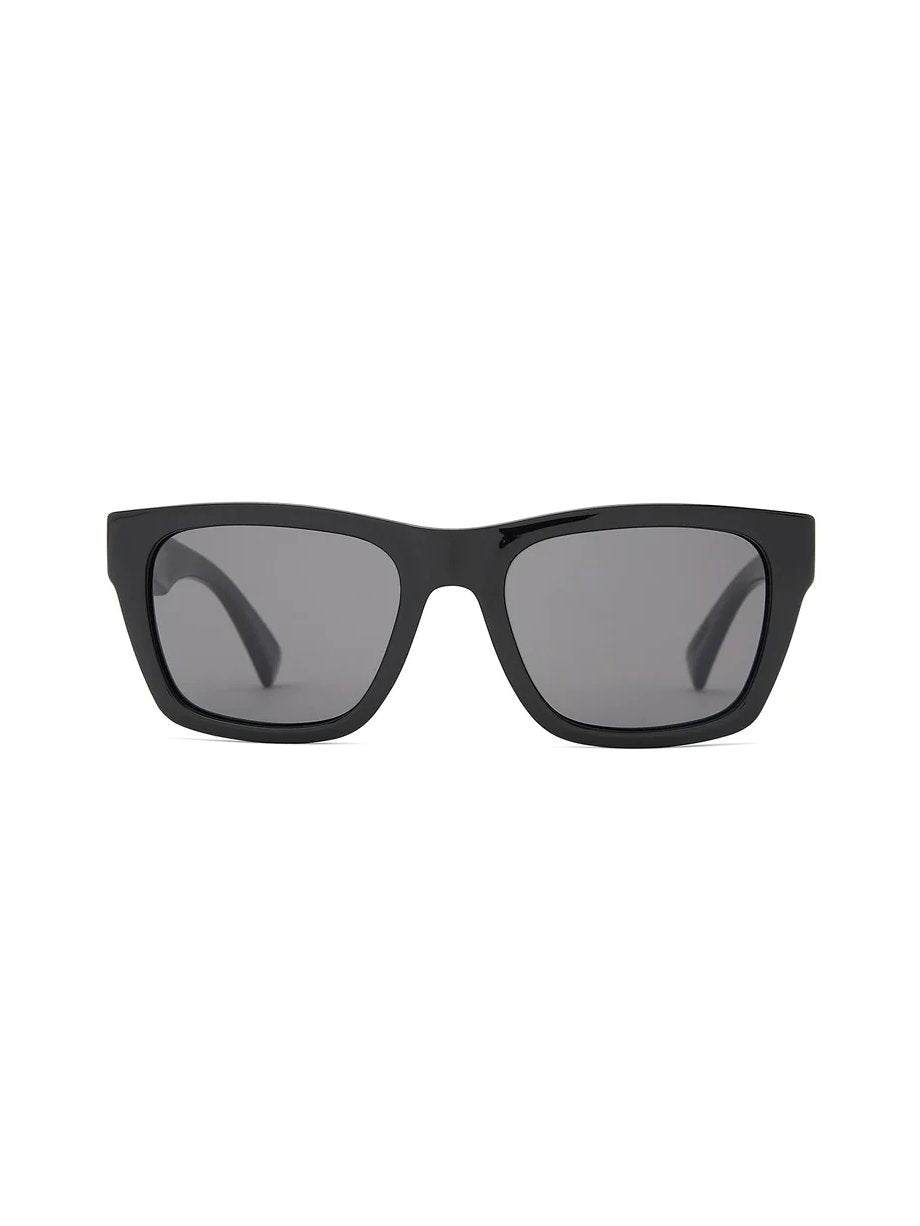 VON ZIPPER MODE SUNGLASSES BLACK GLOSS GREY FRONT