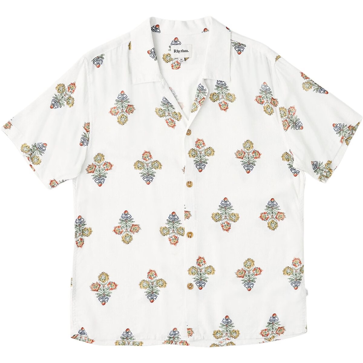RHYHTHM BOUQUET S/S SHIRT NATURAL