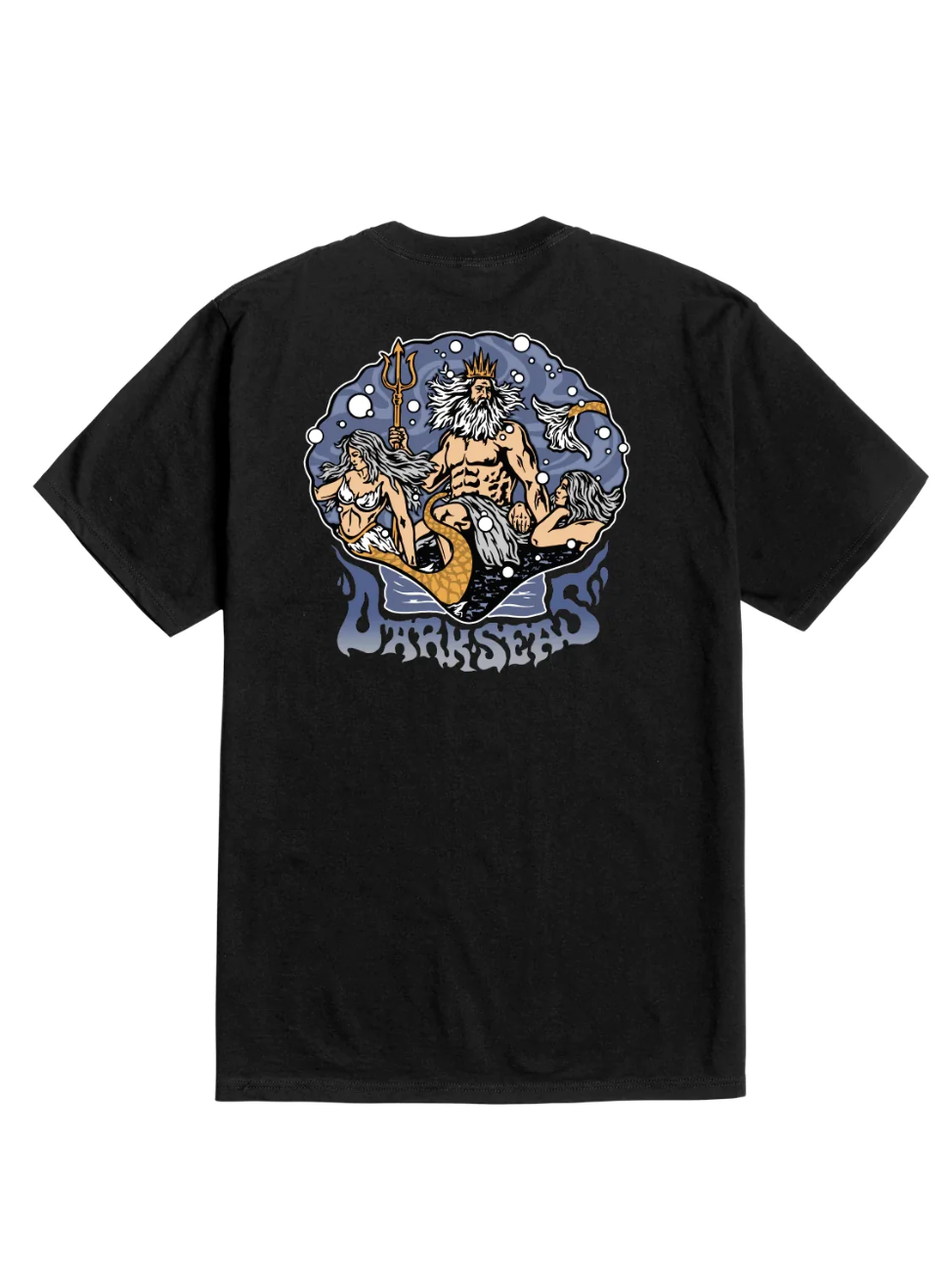 DARK SEAS NEPTUNE T-SHIRT BLACK