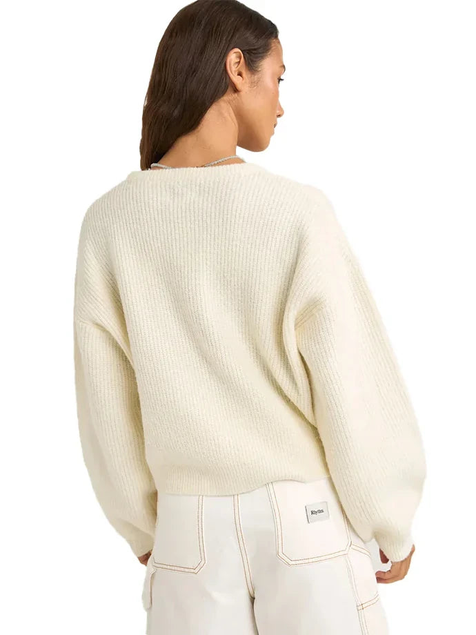 RHYTHM NONI KNIT JUMPER IVORY