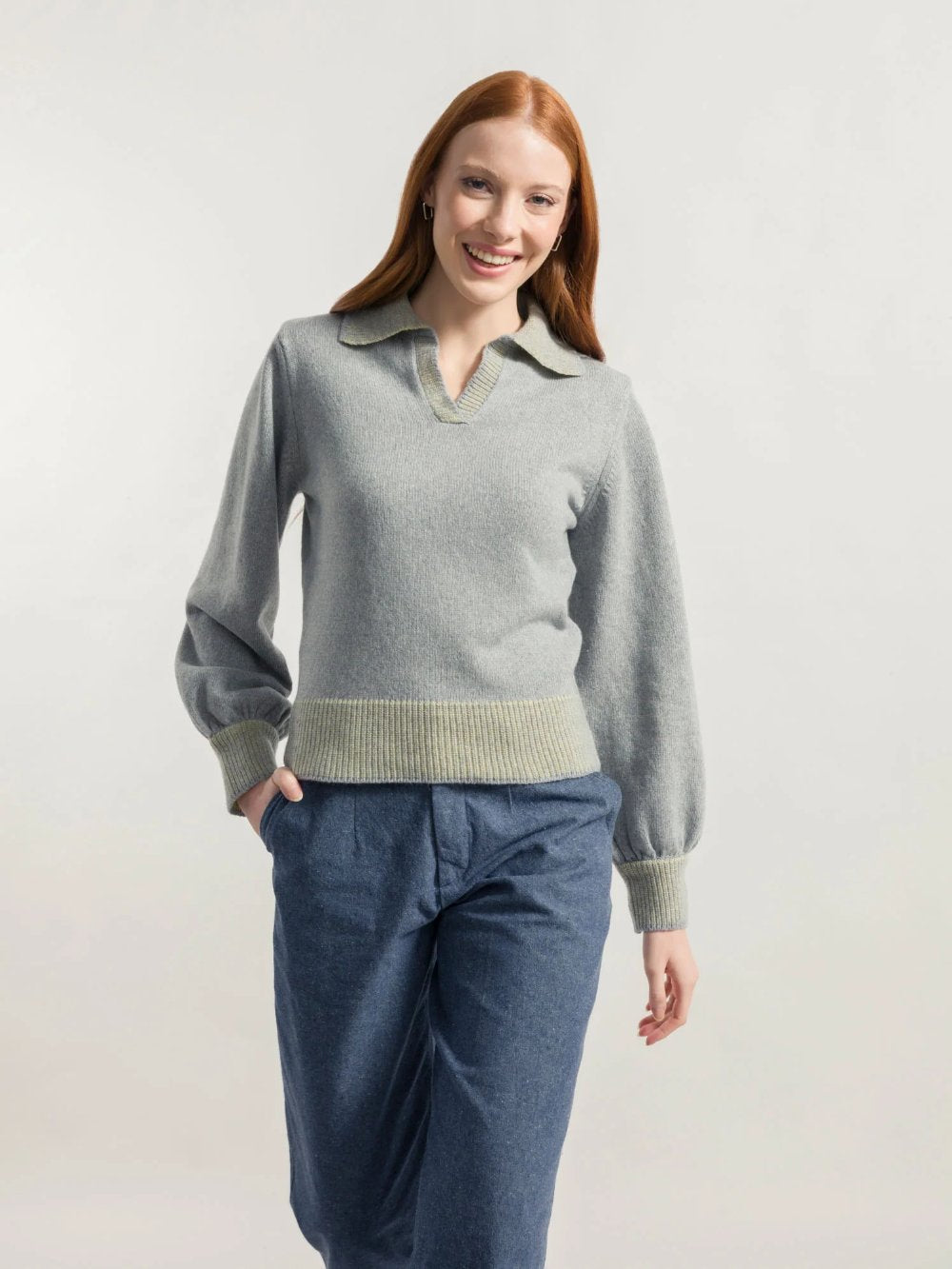 RIFO CHIARA SWEATER MINT GREEN