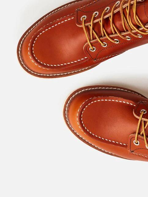 RED WING SHOES HERITAGE 875 6-INCH CLASSIC MOC ORO