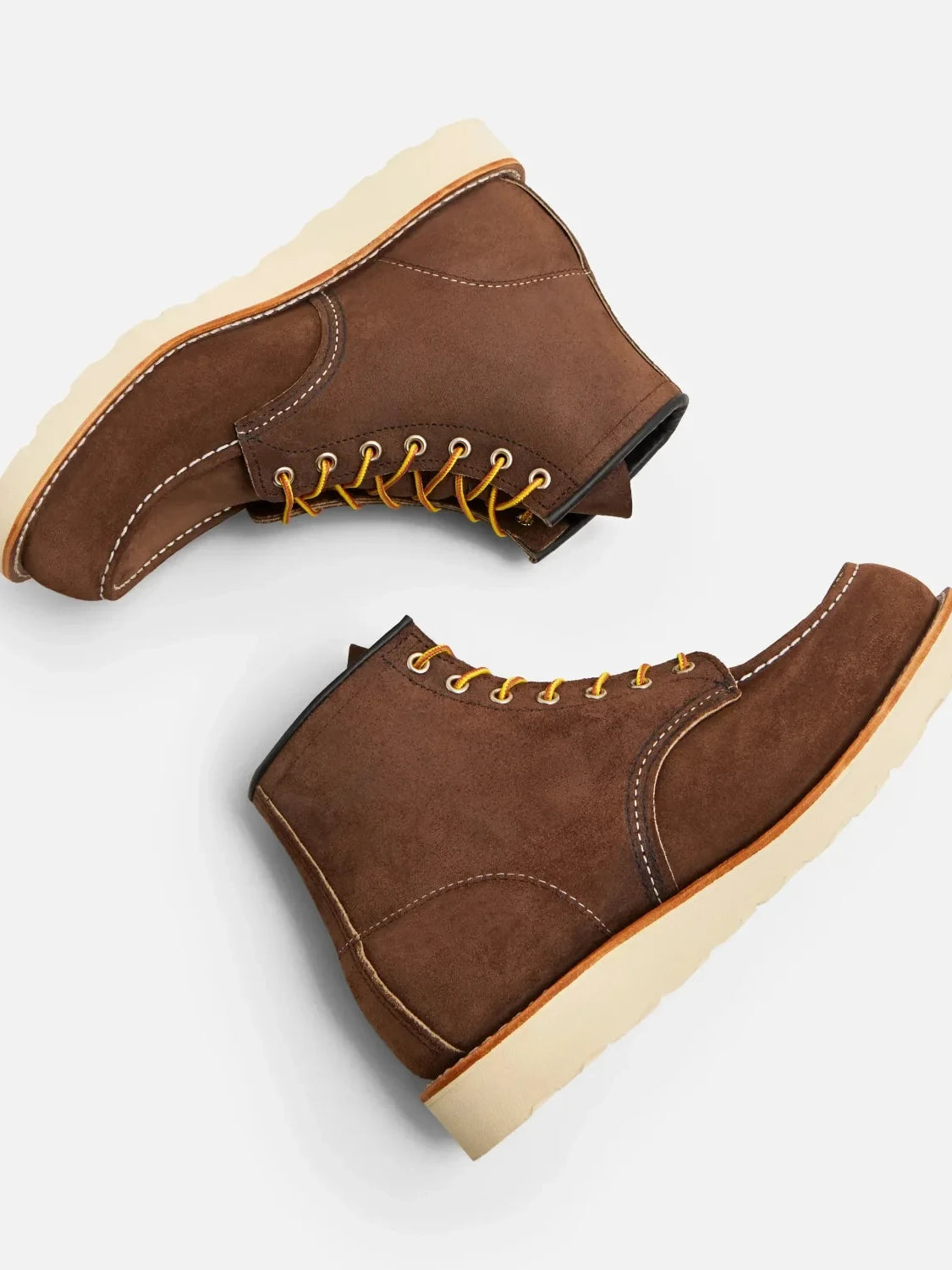 RED WING SHOES HERITAGE 8836 6-INCH CLASSIC MOC CHOCOLATE