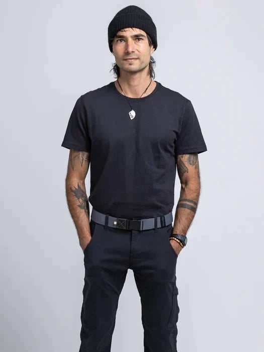 ARCADE RIDGE STRETCH BELT CHARCOAL