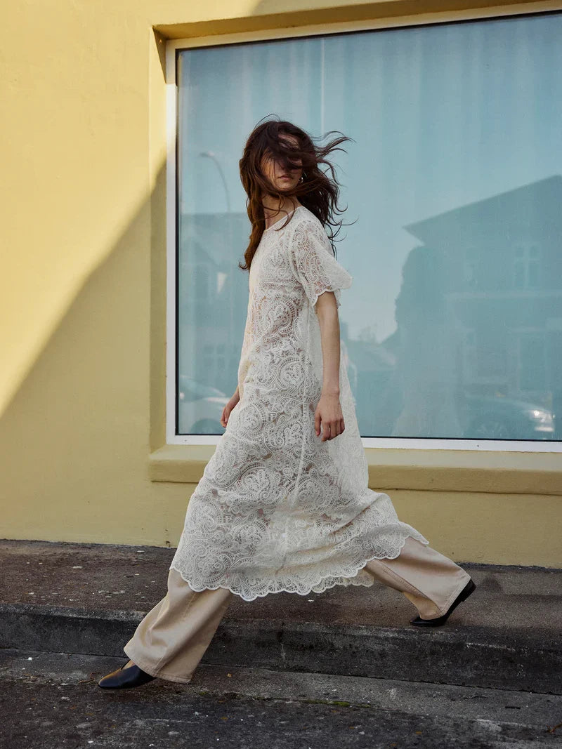 NORR ROMA DRESS IVORY
