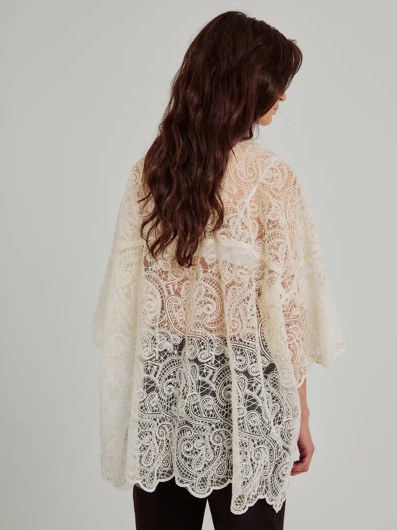 NORR ROMA OVERSIZE SHIRT IVORY