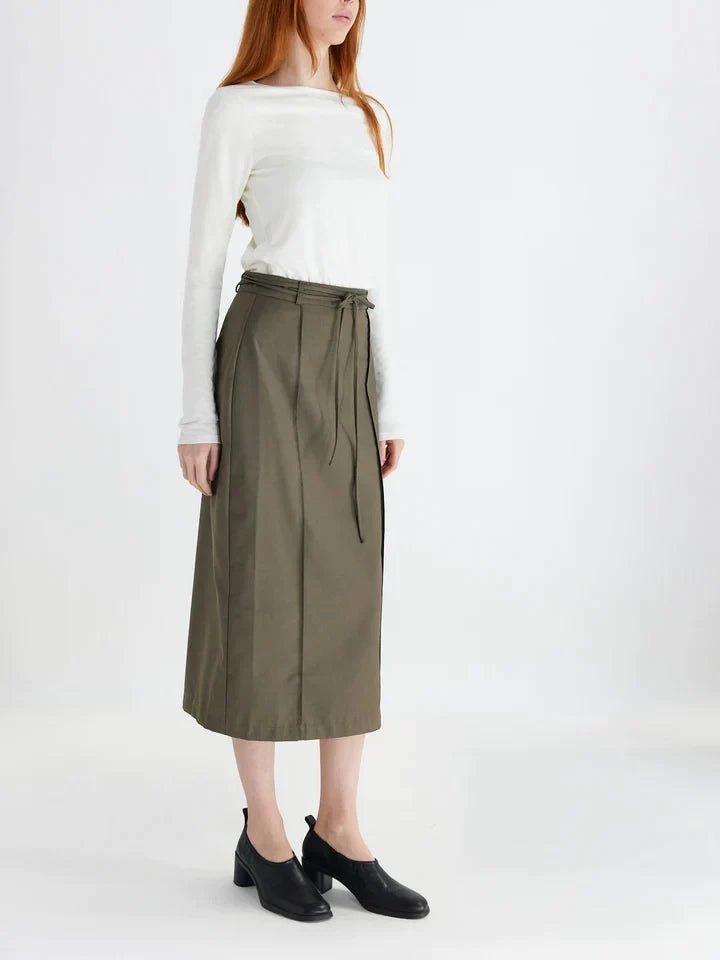 ALL ROW REINNE SKIRT OLIVE