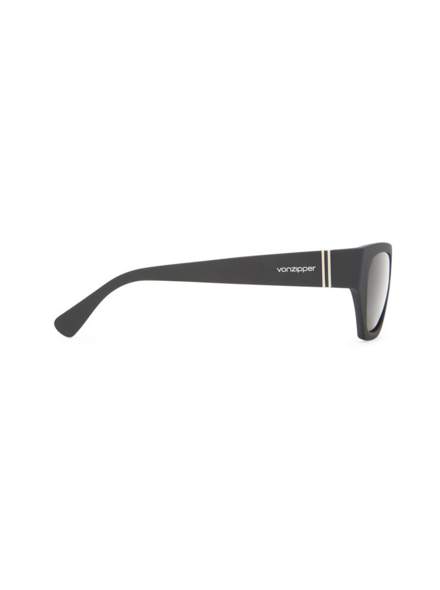 VON ZIPPER STRAY SUNGLASSES BLACK GLOSS/GREY