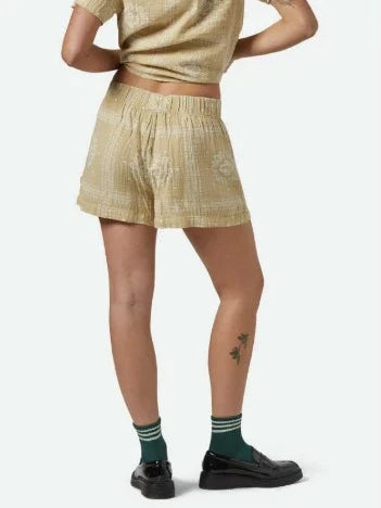 BRIXTON WANDERING SHORT PALE KHAKI BANDANA