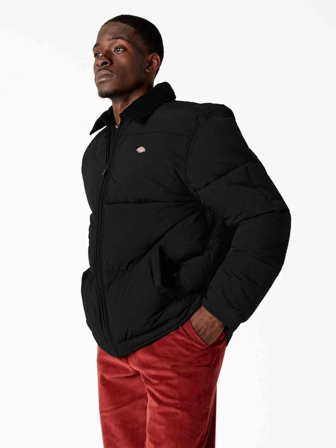 DICKIES OVERBROOK PUFFER JACKET BLACK