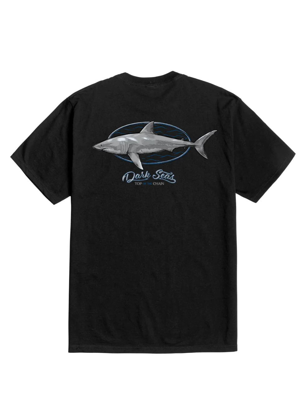 DARK SEAS TOP OF THE CHAIN T-SHIRT BLACK