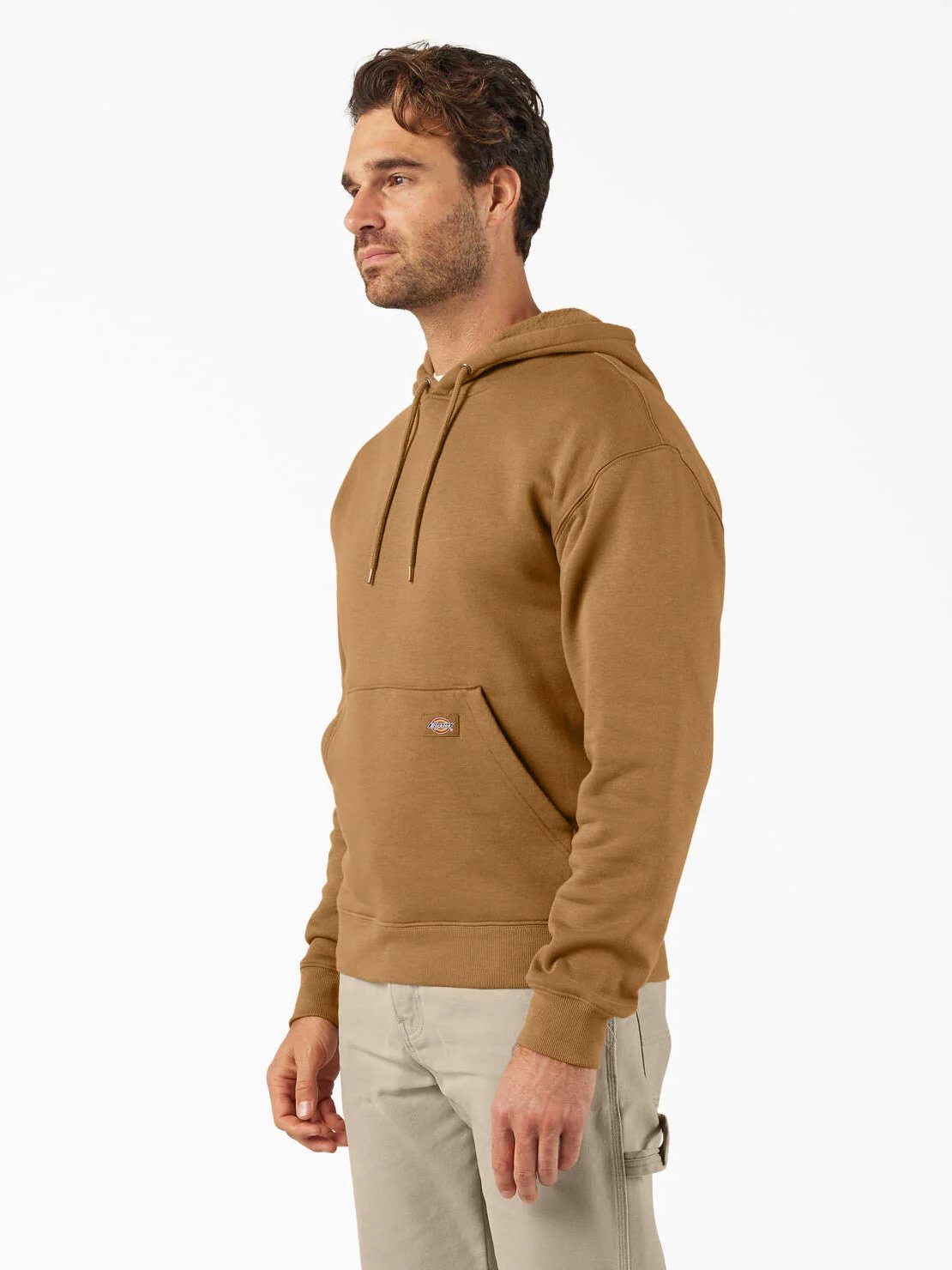 DICKIES MIDWEIGHT FLEECE HOODIE BROWN DUCK