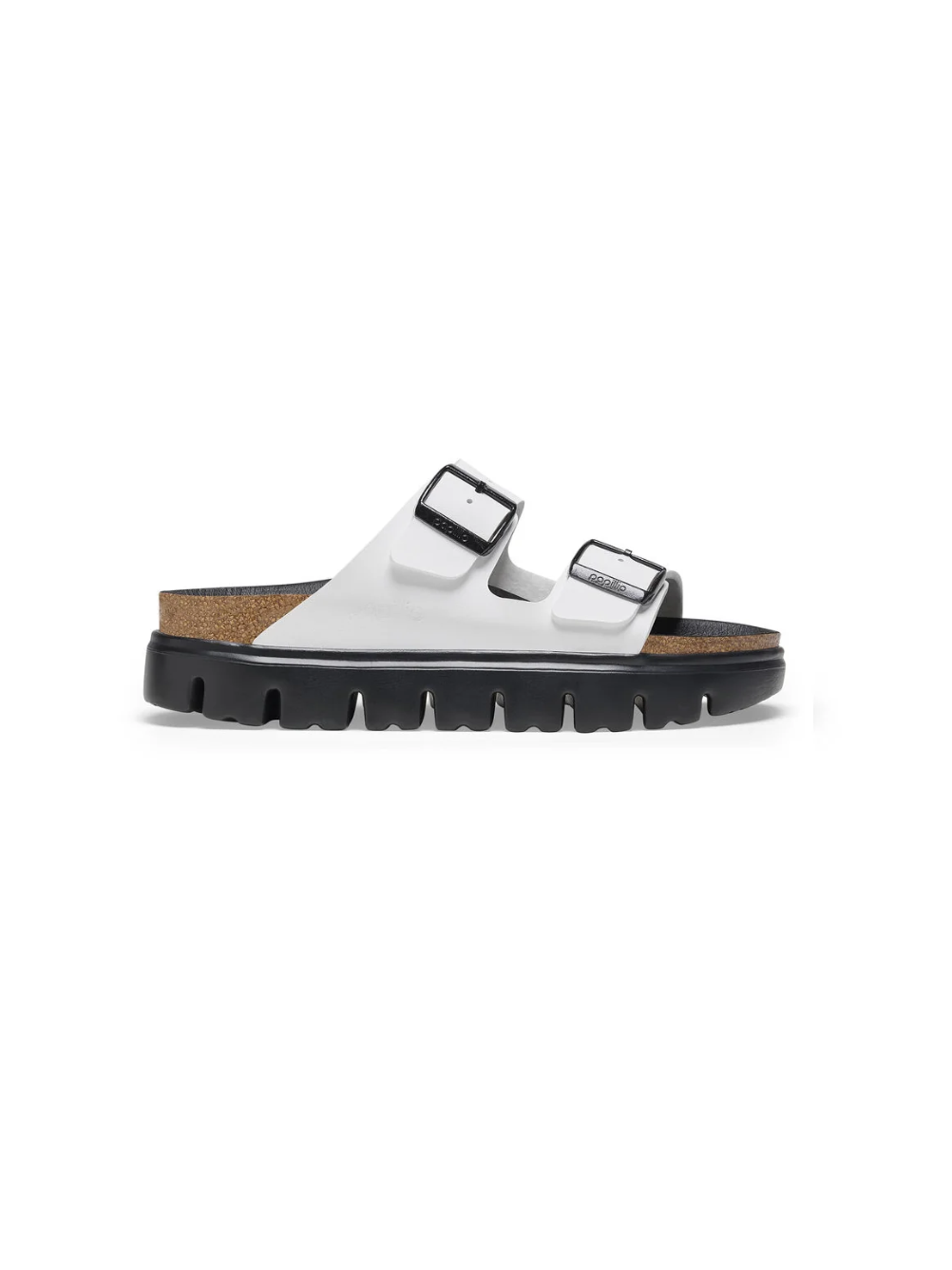 BIRKENSTOCK ARIZONA CHUNKY BIRKO-FLOR WHITE