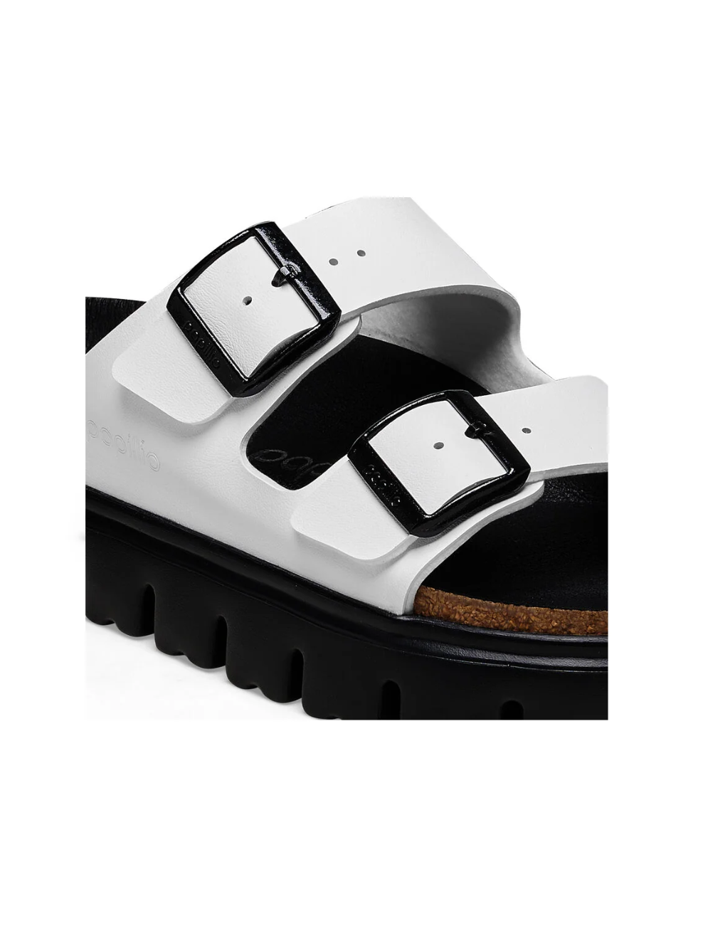 BIRKENSTOCK ARIZONA CHUNKY BIRKO-FLOR WHITE