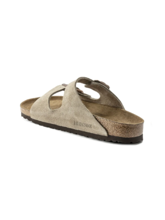 BIRKENSTOCK ARIZONA SFB SUEDE LEATHER TAUPE